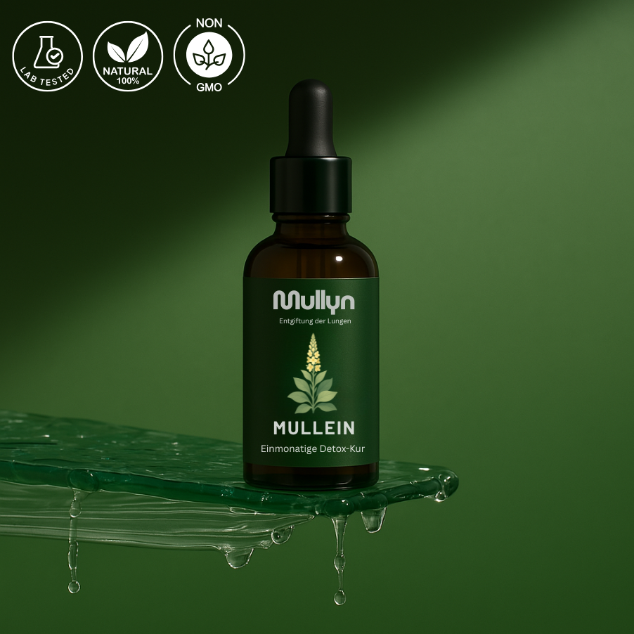 Mullyn® Königskerze + Chlorophyll LUNGEN-ENTGIFTUNG