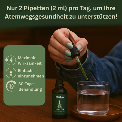 Mullyn® Königskerze + Chlorophyll LUNGEN-ENTGIFTUNG